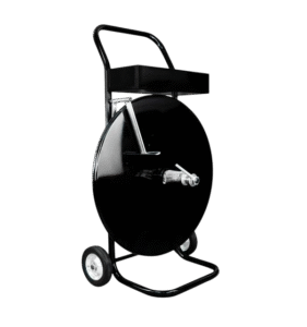 haspel voor PP omsnoeringsband verrijdbaar met bakje