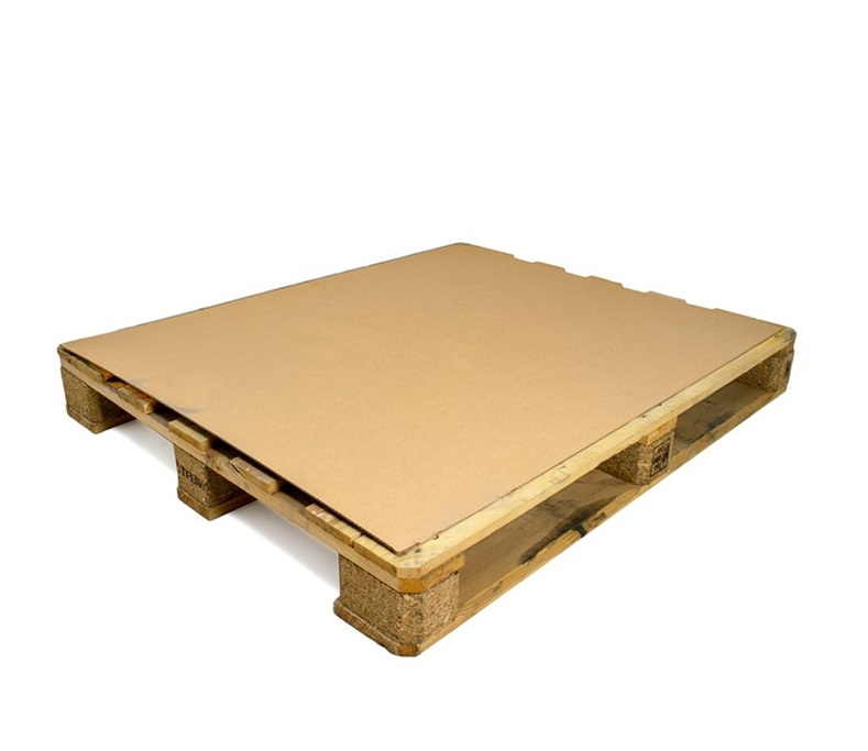 kartonnen plaat blokpallet