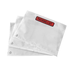 paklijst enveloppen Packing List