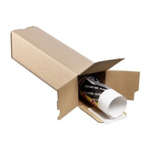 vierkante koker met plakstrip