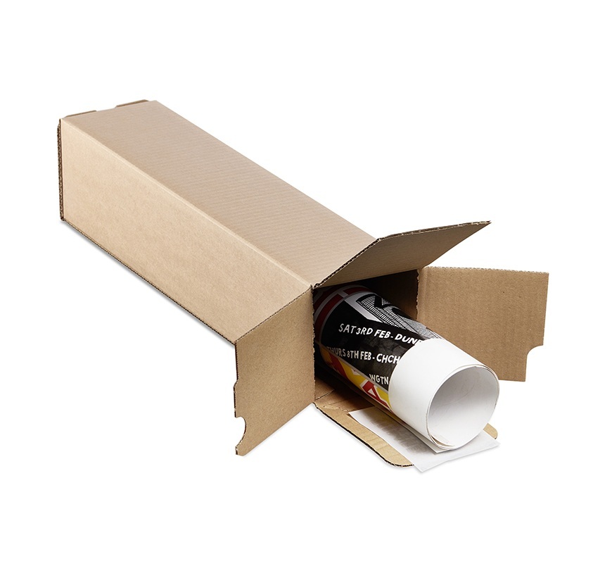 vierkante koker met plakstrip