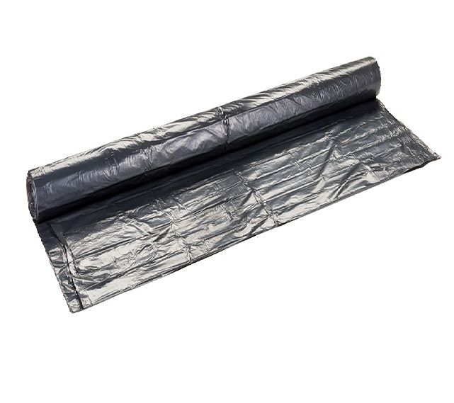 LDPE Folie 150cmx100mtr 50my zwart