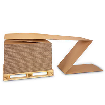 Eindloos karton dubbele golf 1300x1150mm