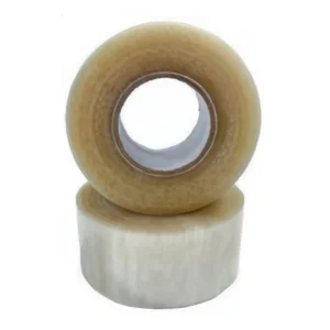 rPET tape 48mmx200mtr transparant 12my
