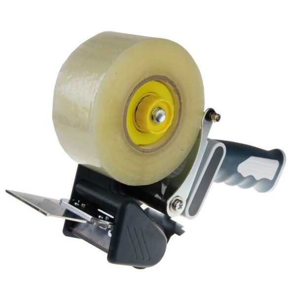 PET & PLA tape: rPET tape 48mmx200mtr transparant 12my